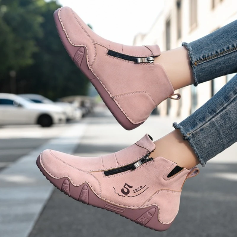 

Женская обувь, модные высокие легкие удобные повседневные кроссовки на молнии, прогулочные одинарные ботинки, Zapatillas De Mujer