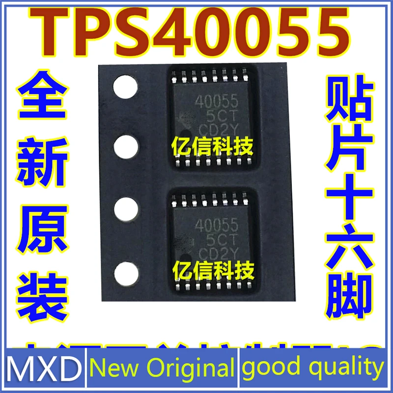 5Pcs/Lot New Original TPS40055PWPR TPS40055 40055 HTSSOP-16 Power Switch Controller IC Good Quality In Stock