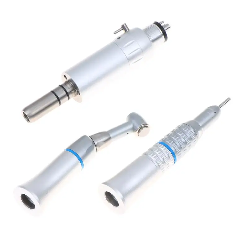 Dental Lab Contra Angle Straight Low Speed Handpiece Electric Micromotor Polishing Brush Turbine Tool