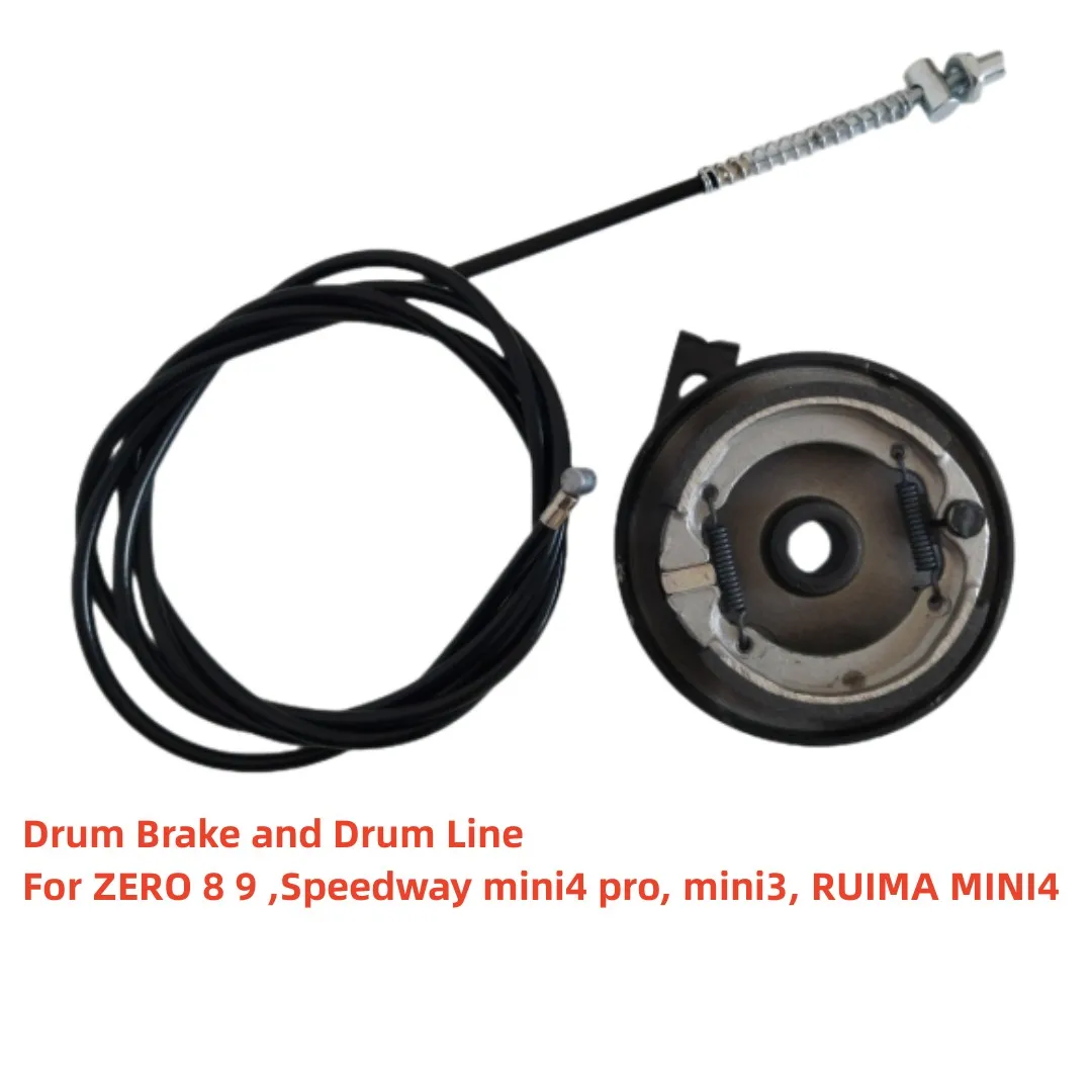 Drum Brake for Speedway mini4 pro, mini3, RUIMA MINI4 ZERO 8 9 Dualtron mini 8 inch Electric Scooter Brake Parts