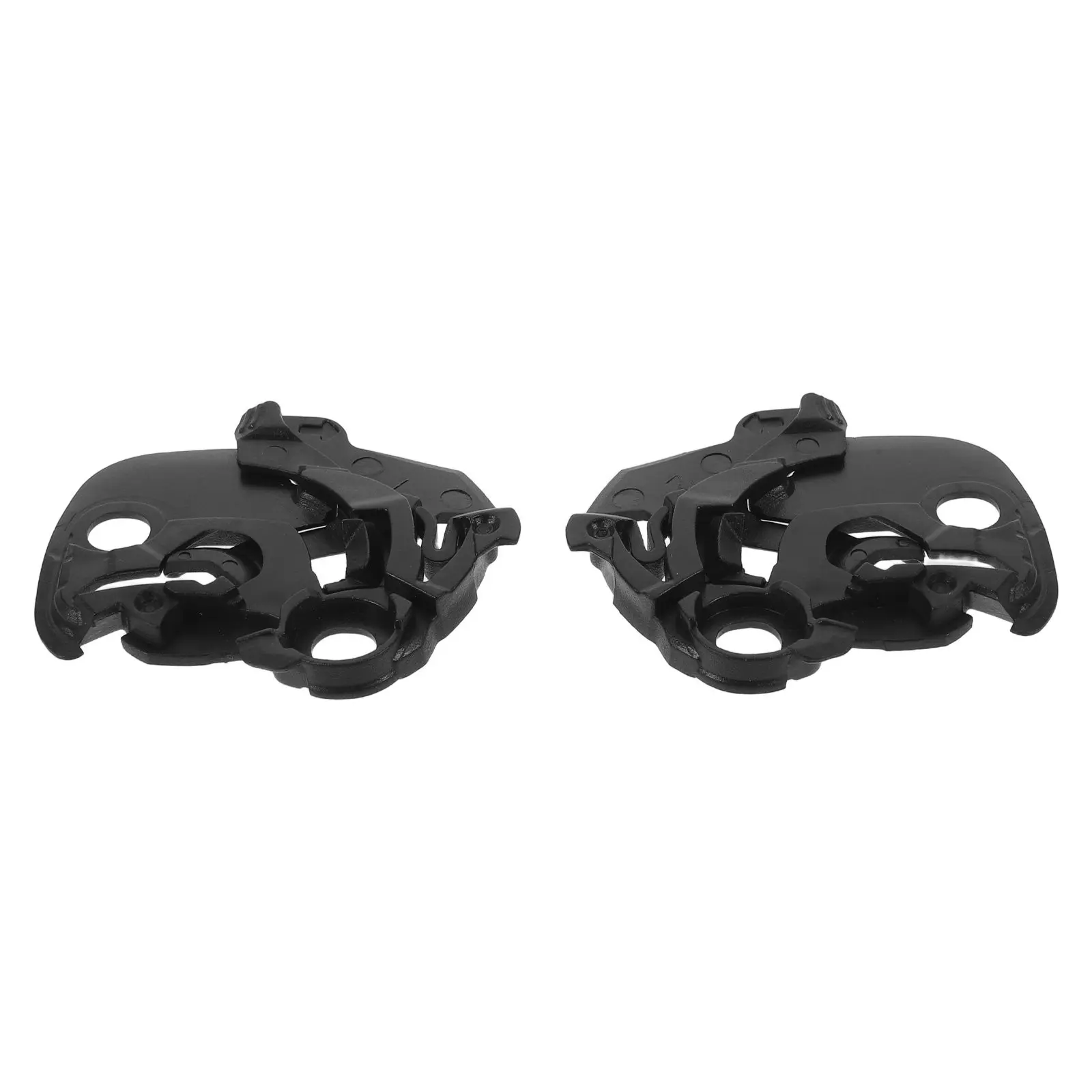 

2pcs Visor Base Set For 3/4 Motorcycle Helmets Lightweight Impact Resistant Repair Plate Quick Install Compatible With