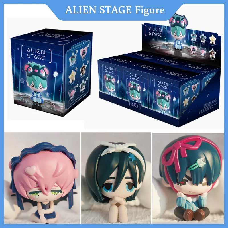 

New ALIEN STAGE Figure Blind Box With Card Official Ivan Till Sua Mizi Hyuna Luka ornaments Custom Birthday Toy Gift