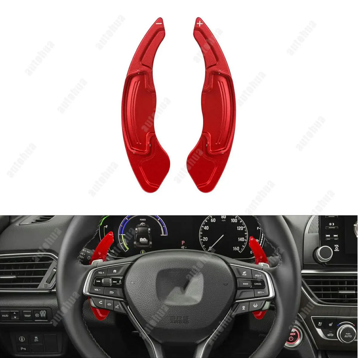 

Aluminum Steering Wheel Paddle Shifter Extension For Honda Civic 10th Gen Accord 9th 10th Gen Odyssey CR-V Insight Acura TL