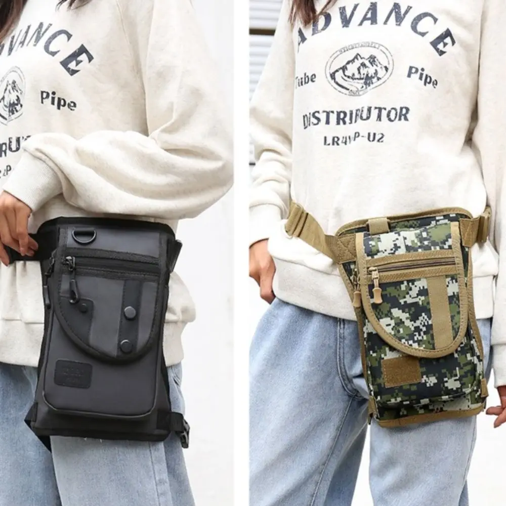 

Outdoor Casual Multifunctional Waist Leg Bag Travel Drop Leg Bag Fanny Pack Drop Waist Leg Side Ride Storage Bag Bicycle