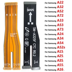 Main Board Motherboard Flex Cable For Samsung A32 A52 A22 A72 A33 A53 A24 A54 A34 A73 A15 A25 A35 A55 A16 4G 5G Mainboard Flex