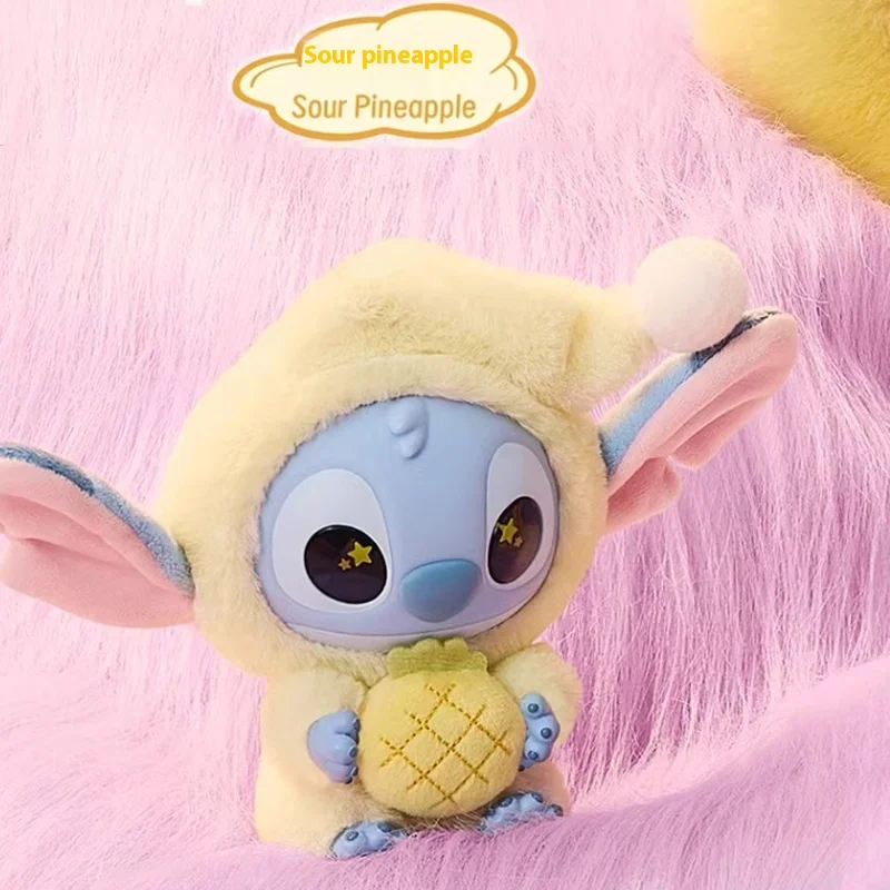 100% Echte Stitch Eat Something Before Sleep Series Blind Box Toy Mystery Box Anime Figuur Stitch Doll Hanger Ornamenten Geschenken