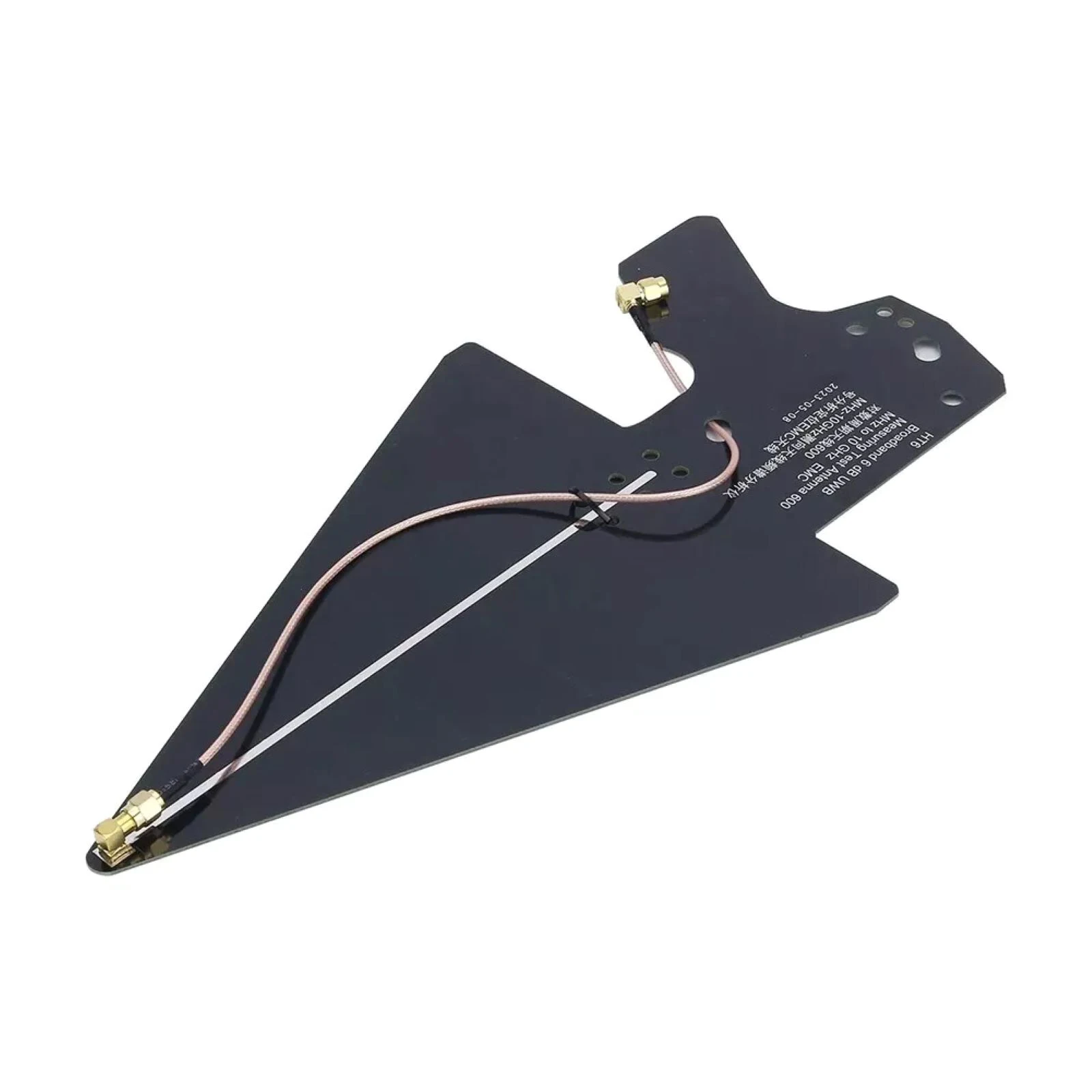 HT6 Log Periodic Antenna for EMC Test 0.6-10GHz Signal Analysis Localization Kit