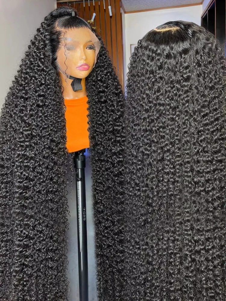 

40 46-дюймовые парики с бирманской водной волной и кудрями, 13x4 13x6 HD Deep Wave Lace Frontal Wig, парик из натуральных волос для женщин, 300% высокая плотность, CEXXY