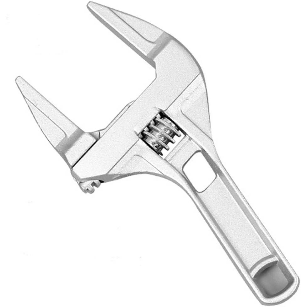 Chave de Extremidade Aberta de 668 mm Chave Ajustável de Liga de Alumínio Ferramenta de Reparo de Encanador de Tubulação de Água Chave Inglesa Ferramenta Manual