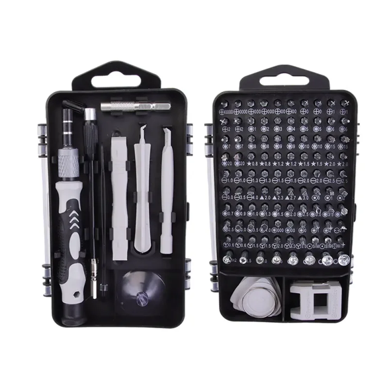 115 in 1 Magnetic Precision Screwdriver Set, Electronics Repair Tool Kit for Phone Laptop PC, Nut Driver Bits DIY Repair newline
