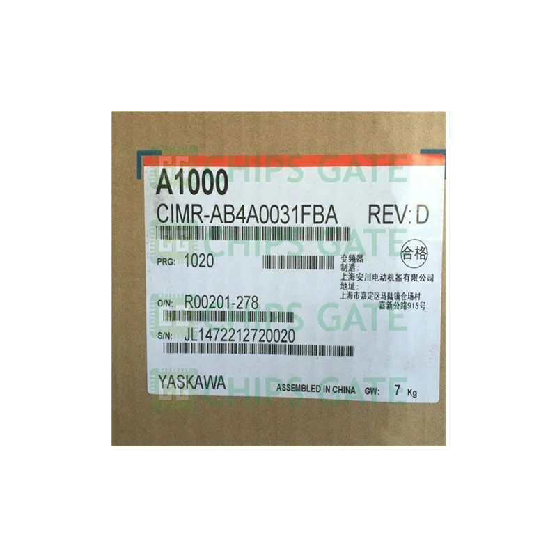 Yaskawa CIMR-AB4A0031FBA Inverter Drive