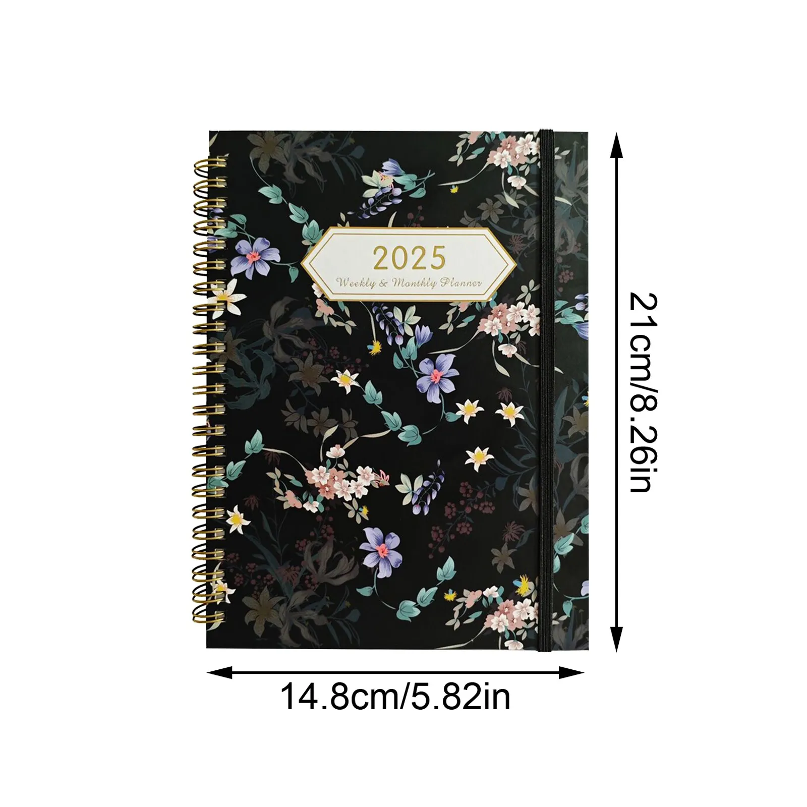 Uniquely designed Planner 2025 Academic Planner 2025 2025 Planner Weekly And Monthlya5tabs Hardcover Back Pocket