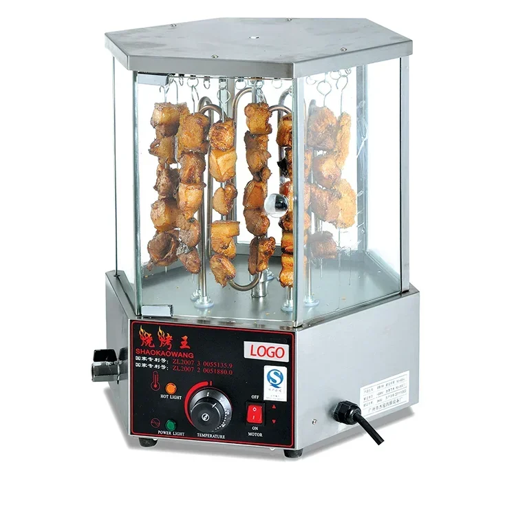 Rotisserie Bbq Grill Stainless Steel Corn Pig Lamb Hog Roast Machine Lamb Roasting Oven Rotary Grill