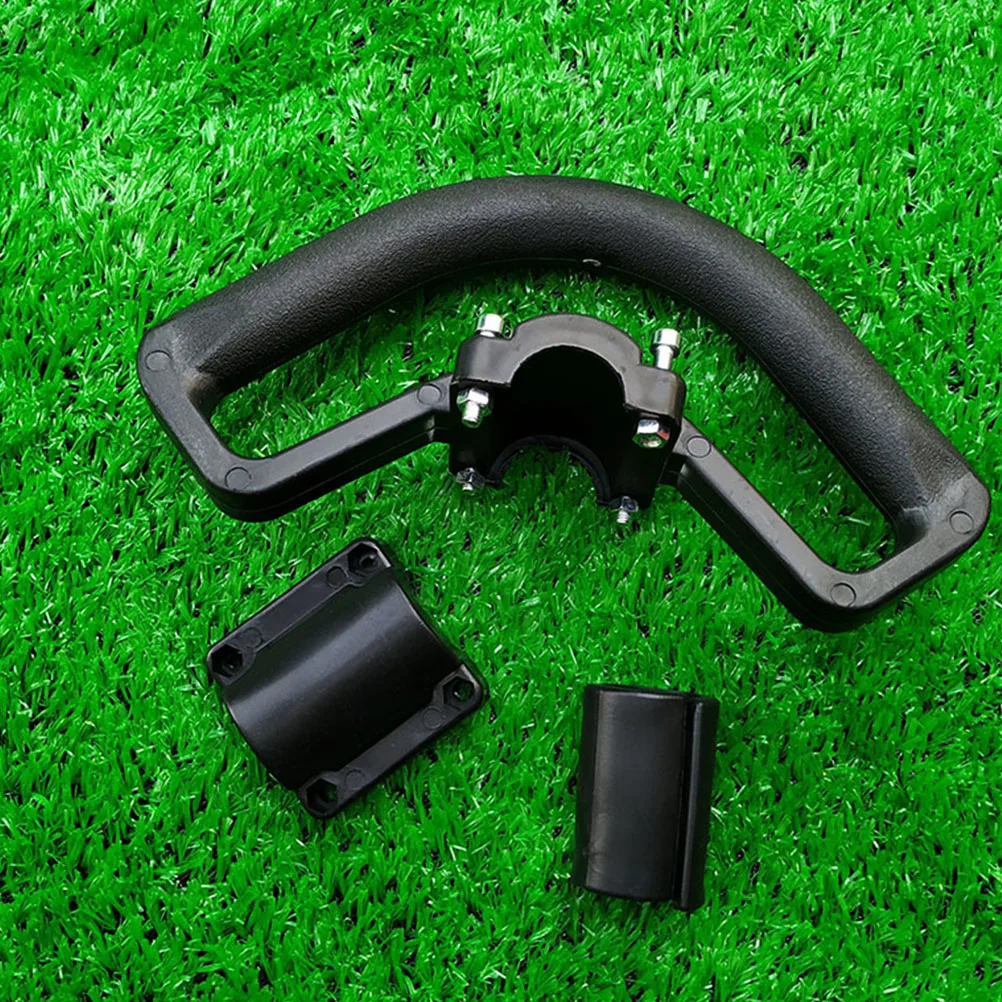 

1pc Durable Lawn Mower Handle Ergonomic Knapsack Mower Handle For Garden Orchard Grassland Use Black Fixed Cutting Irrigation