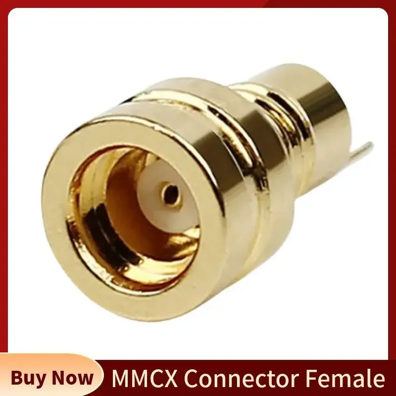 10pcs MMCX Connector Female PCB Mount Pin Speaker Terminal Consumer Electronics DIY IE800 Earphones Headphone Plug Audio Jack