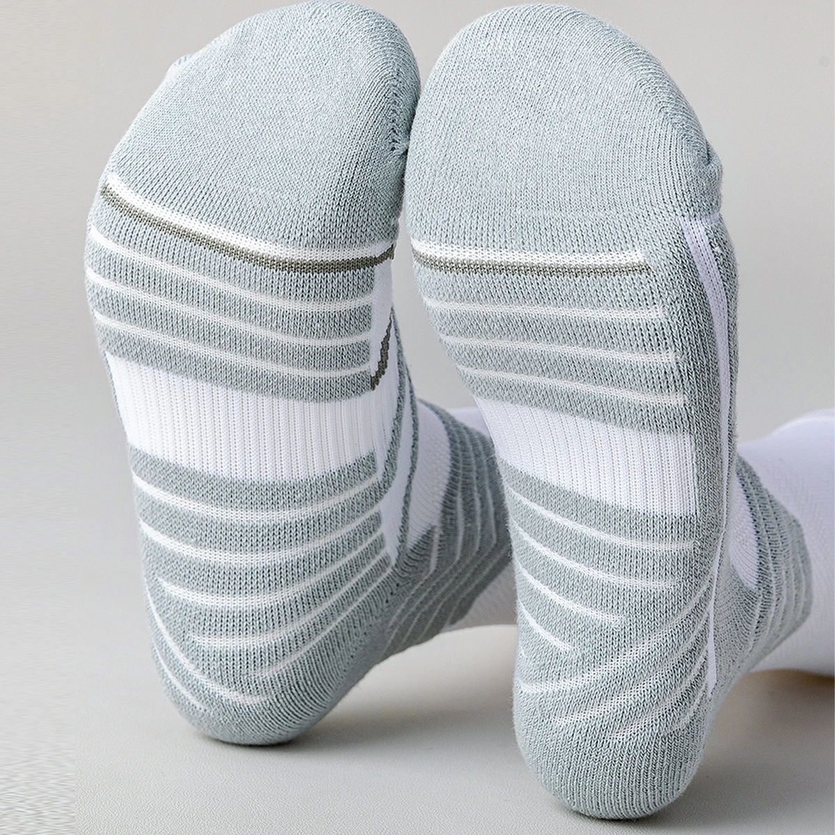 Женские теплые гигиенические короткие носки с высокой талией
