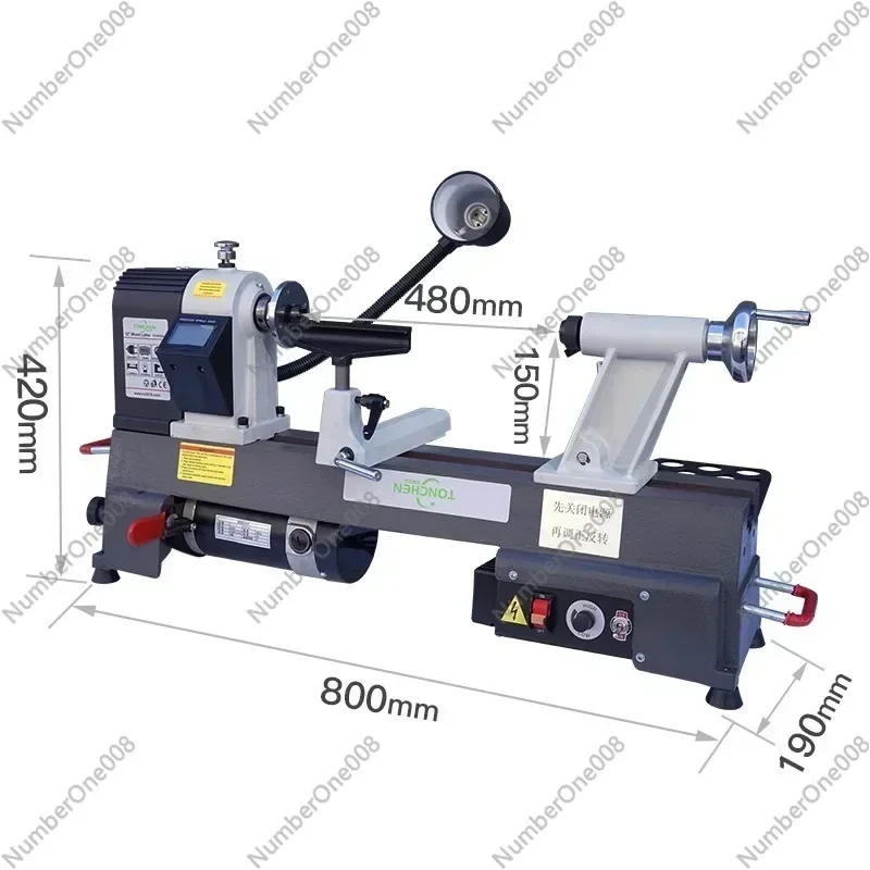 1200W CNC Wood Lathe Multi-Function Micro Mini Processing Machine Small Household Small Lathe Buddha Beads Machine