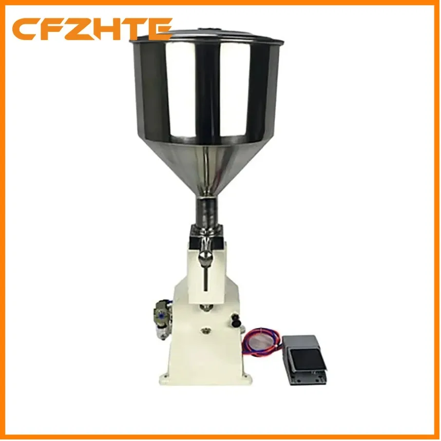 A02 Small Pneumatic Quantitative Filling Machine, Dual-use for Paste and Liquid, Toothpaste/small Dose/cream Filling Machine