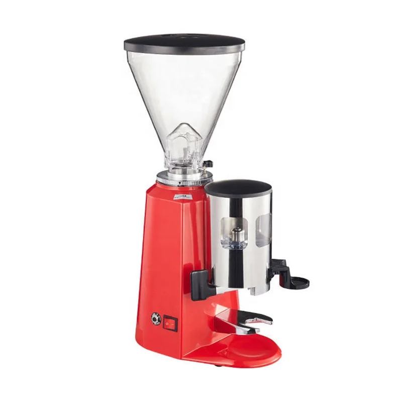Large Capacity Commercial Professional Espresso Ceramic Blade Electric Coffee Bean Grinder Machine