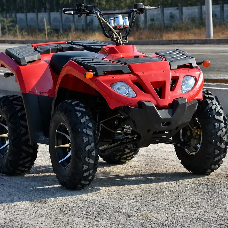 Sports Shock Absorption Off Road Vehicle All Terrain Two Seat Steering Wheel Operation Kart ATV Parent Child Scenic Beach Car