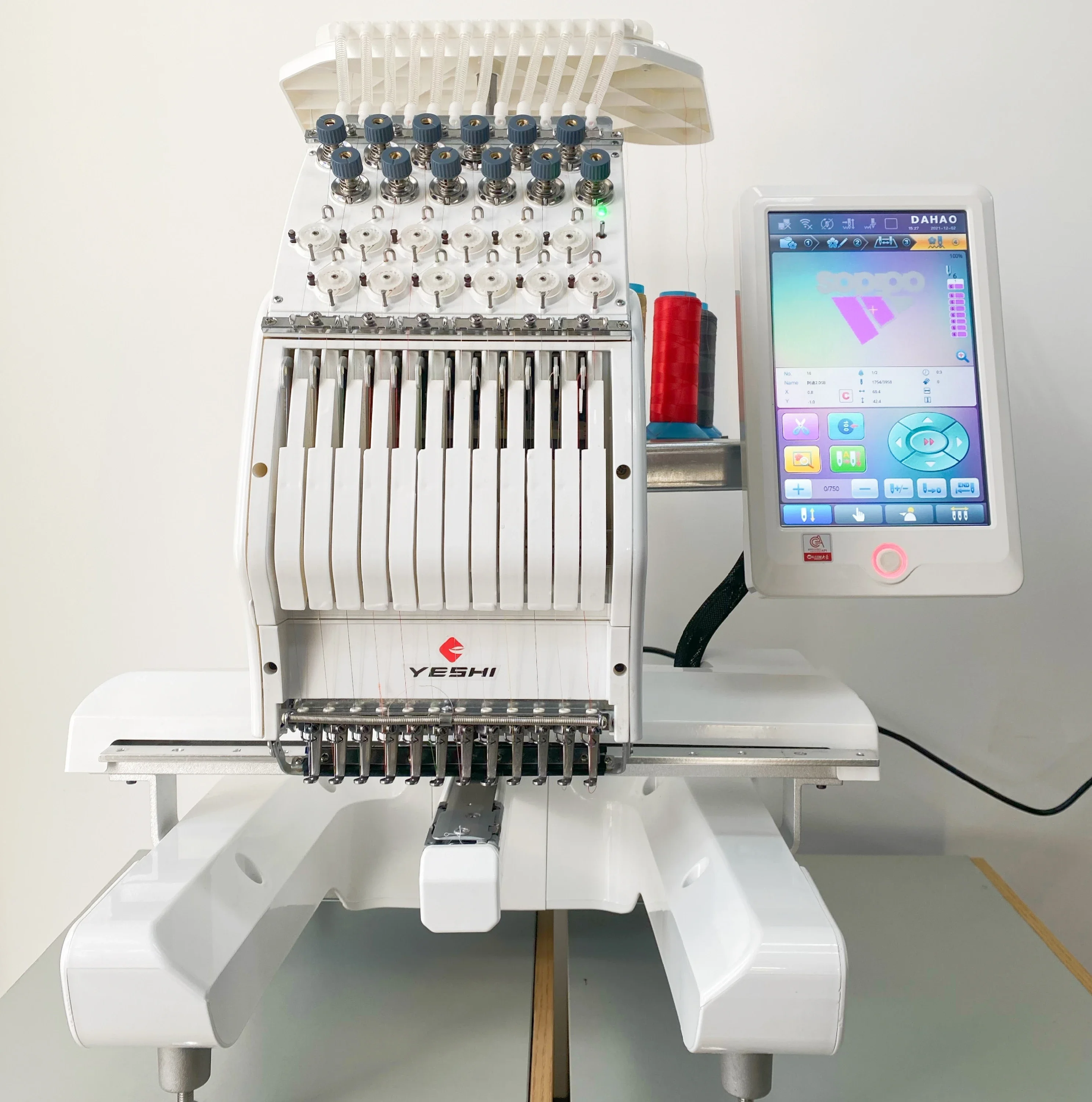 Nachiney Factory Direct Sale Automatic Computerized Embroidery Sewing Machine Small Area Embroidery