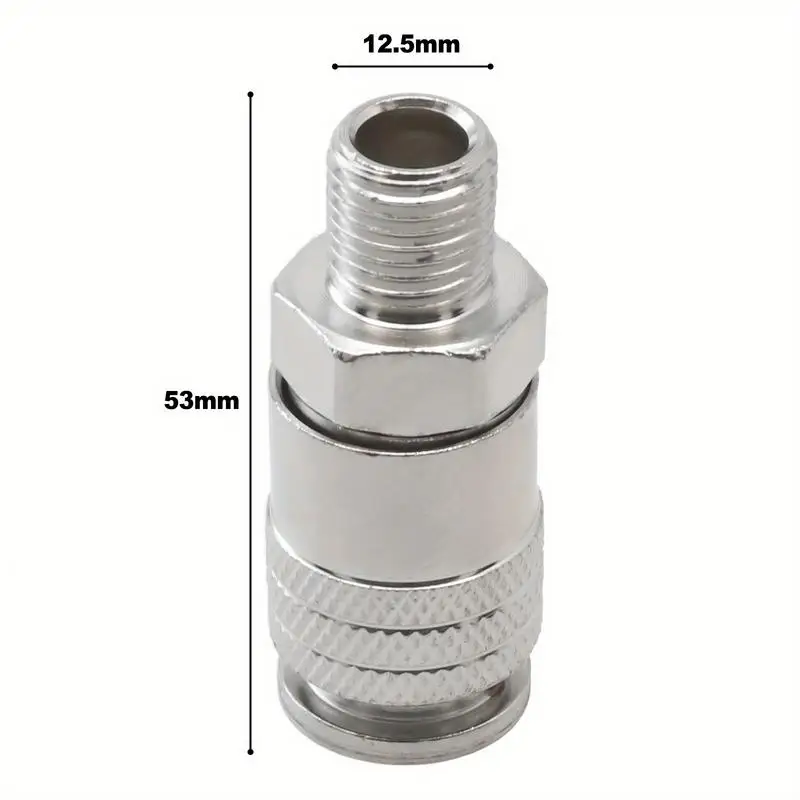 Pneumatic Fitting G14 Male Thread EU Standard Quick Connector 53mm Air Compressor Tool Parts