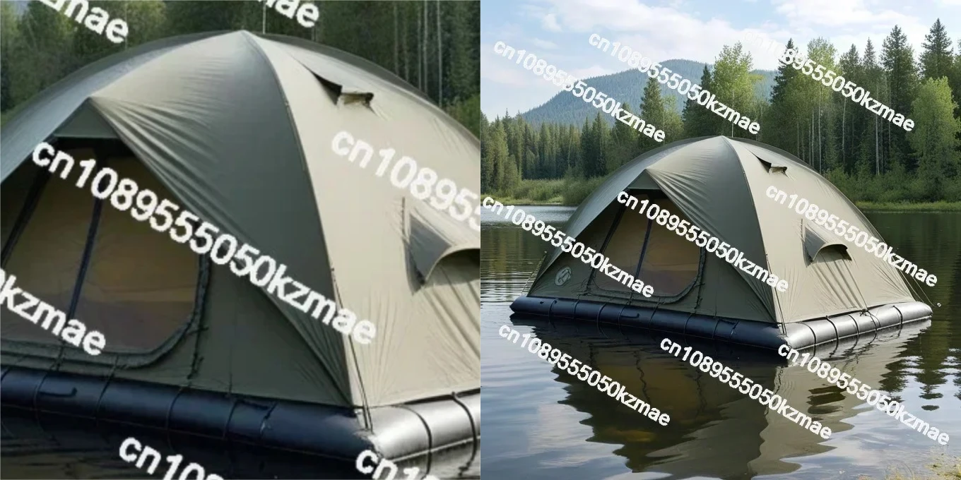 Hot-Selling Camping Inflatable Water Tent | Portable Outdoor Floating Tent for Fishing Travelling Rafting