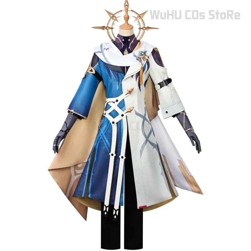 게임 혼카이 스타 레일 미스터 선데이 코스프레 의상 가발 스킨 로빈의 형제 역할 놀이 카니발 파티 슈트c;6,r'8;p'