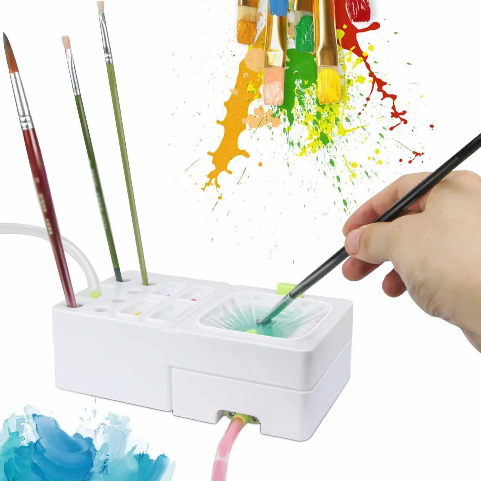 Brush Cleaner Brush Rinser Paint Cleaning Tool for Oil Brush Drawing Picture