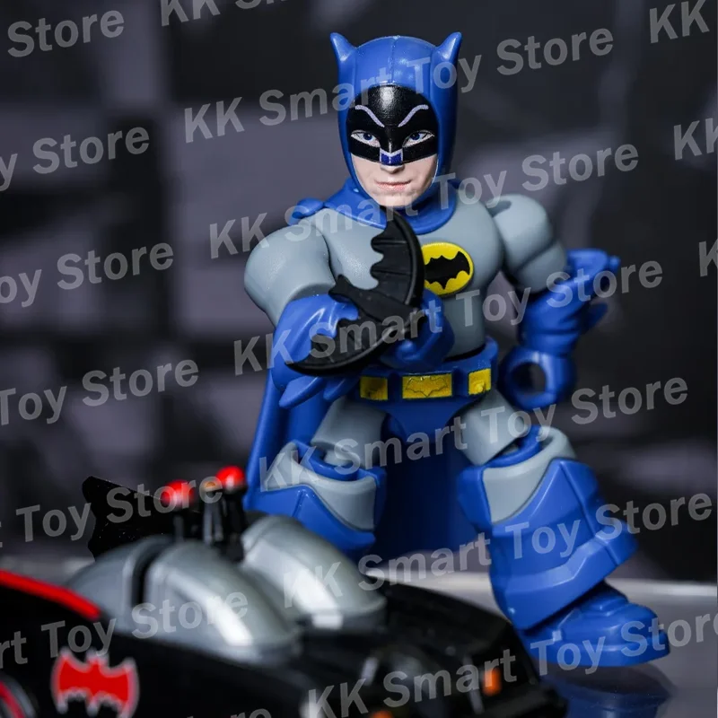 뉴 블로키즈 DC 히어로 스타 에디션 첫 번째 배치 1세대 배트맨 던 보이 블라인드 박스 애니메이션 액션 피규어 조립 모델 장난감