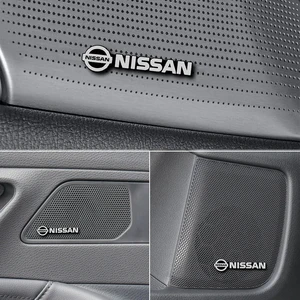 4 PCs für Nissan X-Trail Qashqai Grade Juke Sentra Patrol Navara Auto Audio-Lautsprecher Stereo Aufkleber St. 6 Hauptverkäufe Nissan Patrol - №4