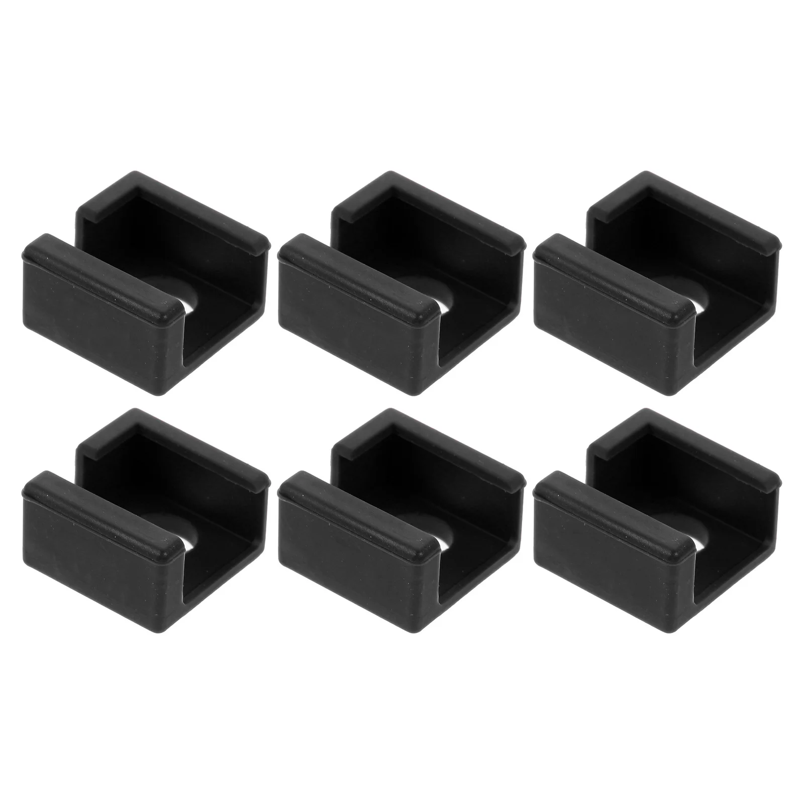 

6Pcs 3D Printer Heating Block Protect Cover High Temp ABS Nylon Material Portable Easy to Use Heating Block Protect Covers