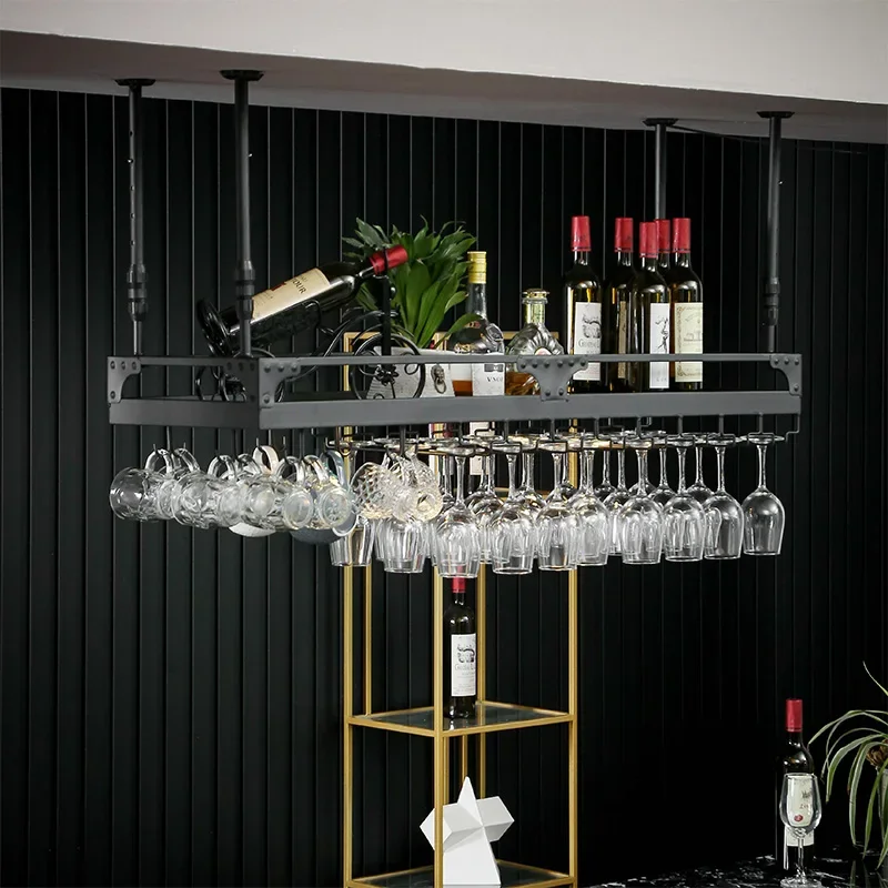 Bar Red Wine Glass Rack Upside Down Creative Goblet  Decoration Wine  Hanging Wine Glass  Mug