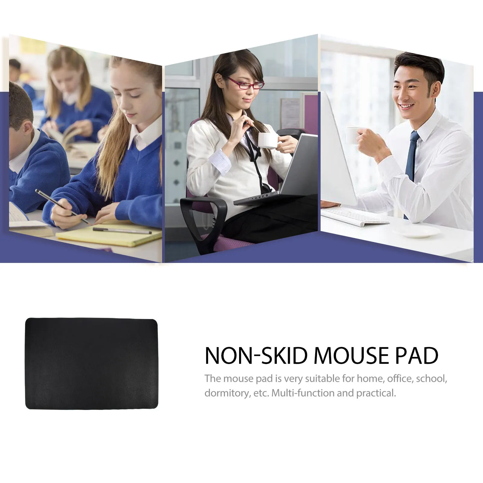 Solid Color Household Mouse Pad Large Creative Laptop Desk Keyboard Mat Nail Art Mat Non-Slip Comfortable Surface