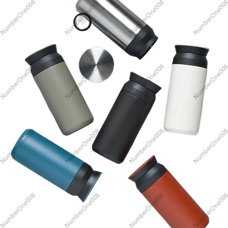 

Портативная термокружка из нержавеющей стали - герметичная бутылка для воды для мужчин и женщин - идеально подходит для кофе в дороге
