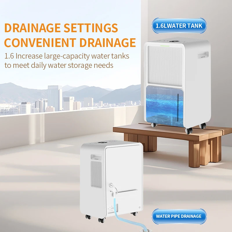 Portable Home Dehumidifier 8L/15L/60L Low Noise Small Dehumidifier for Living Room And Bedroom