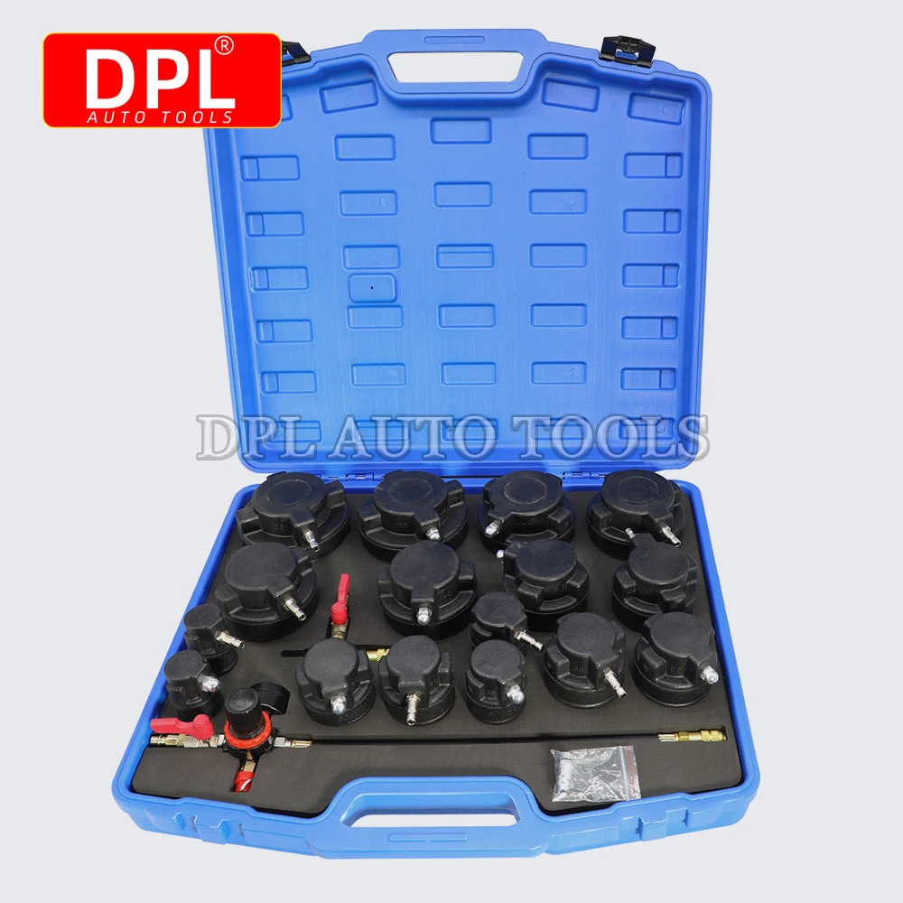 

Turbo Charger Systems Pressure Testing Diagnosis Tool Set Kit Leak Detector