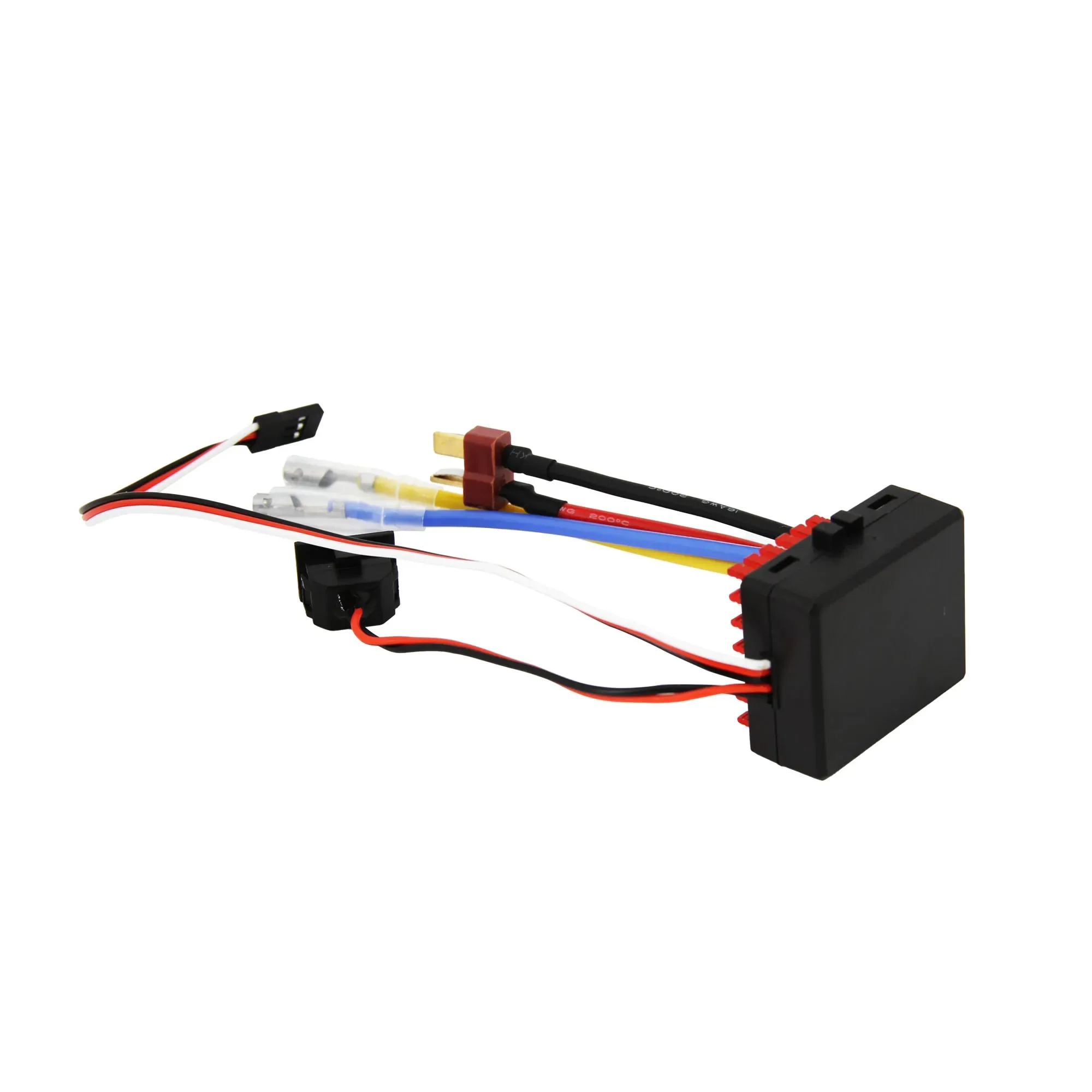 

60A Waterproof Brushed ESC 6V/3A BEC Built-in 3 Modes 2-3S for 540/550/750 Motors 1/10 RC Car Truck Boat Axial Wltoys SCX10 WPL