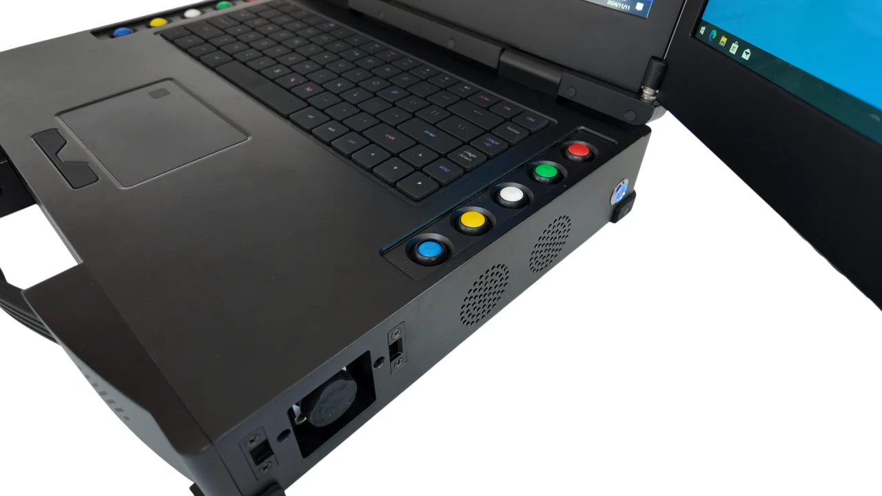Ground Control Station Dual-Screen Triple-Screen Setup Button Function RC