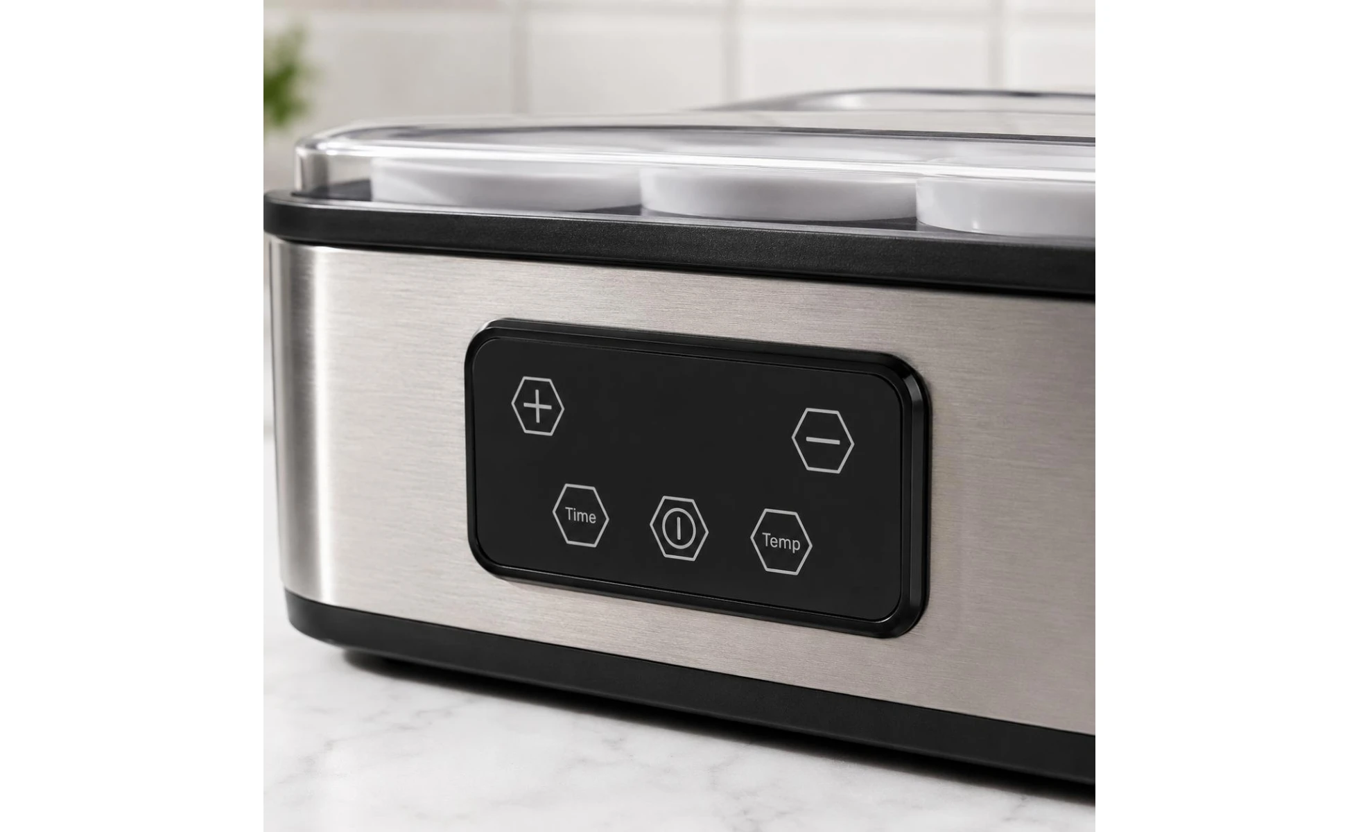12-Cup Yogurt Appliance Top Tray Countertop Yogurt Appliance Fermentation Machine Prepared Desserts Food Appliance Constant 12-Cup Yogurt Appliance Top Tray Countertop Yogurt Appliance Fermentation Machine Prepared Desserts Food Appliance Constant