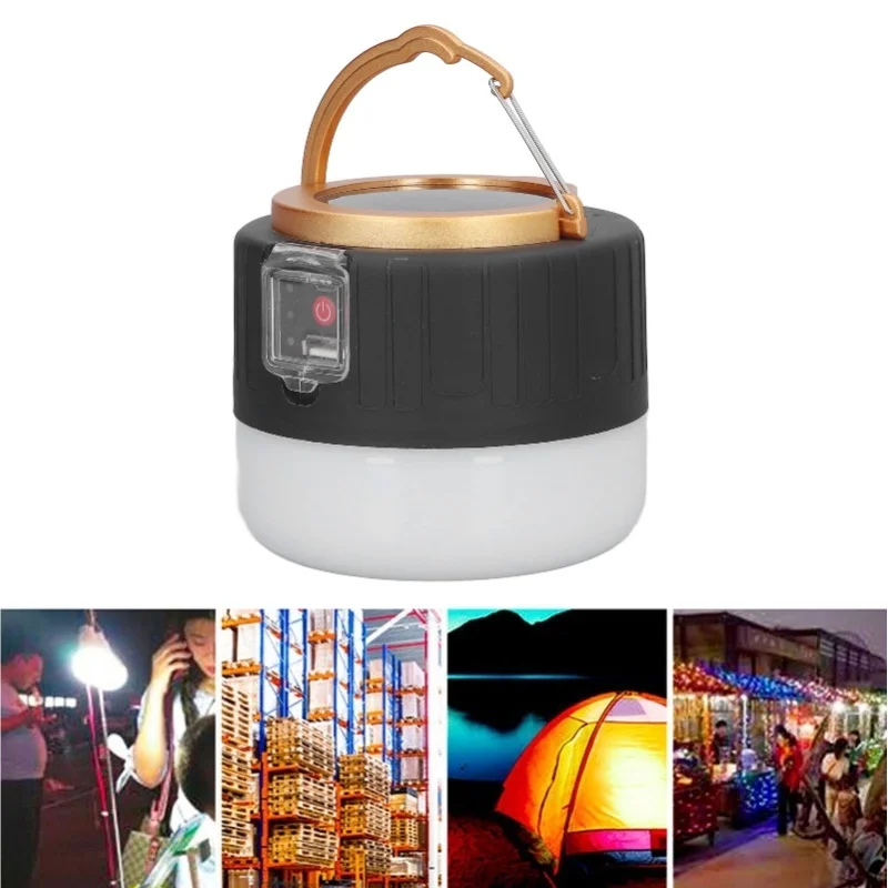 led-キャンプランタン-usb-インターフェース多機能ソーラー-led-キャンプライト緊急停電バーベキューハイキング用