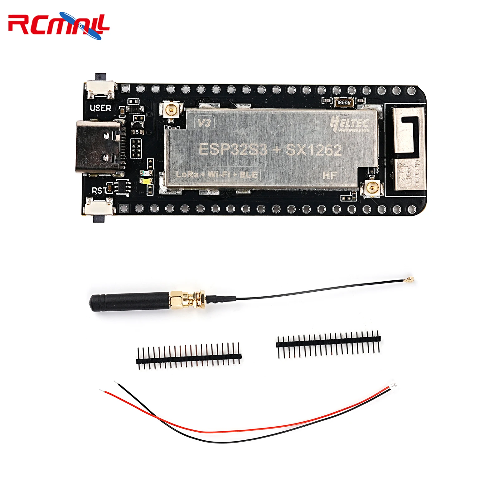 Heltec LoRa ESP32 Wireless Stick Lite(V3) ESP32-S3 SX1262 Wi-Fi+BT Development Board 868 915MHz LoRa Kit for Arduino Meshtastic