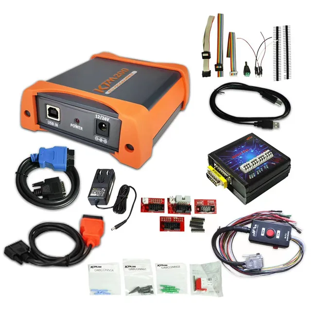 KTM200 ECU PROGRAMMER ECU Maintenance Chip Tuning TC Code Removal/MulitIple Protocles/OBD2 Reading and Writing