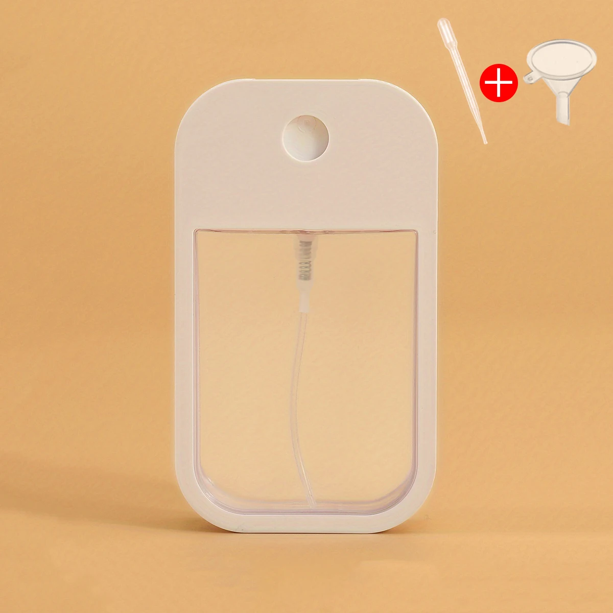 Garrafa Plástica de Água Mist Spray, Garrafa Spray para Desinfetante para as Mãos, Pulverizador Oral Spray, Perfume Card, Rosa Branco e Azul, 45ml