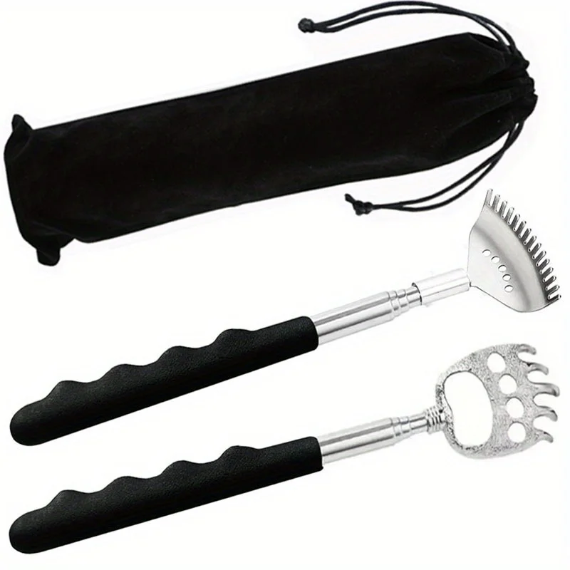 Professional 15-Prong & Paw Grip Massage Set – Textured Stai