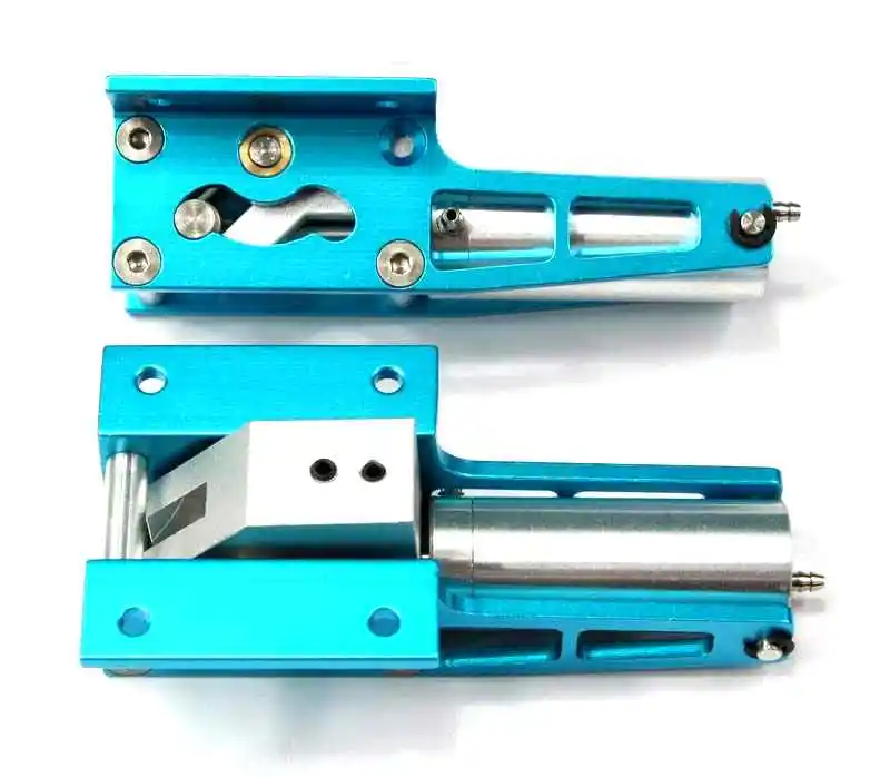 Ensemble de train d'atterrissage pneumatique de 5,0" pour avion RC avec valve bidirectionnelle (paquet de 2)