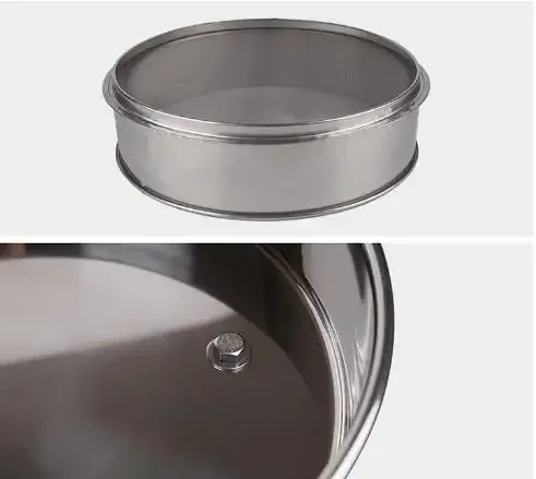 Stainless Steel Electric Vibrating Sieve Machine for Powder And Particle Sieving Chinese Medicine Vibratory Screen Separator
