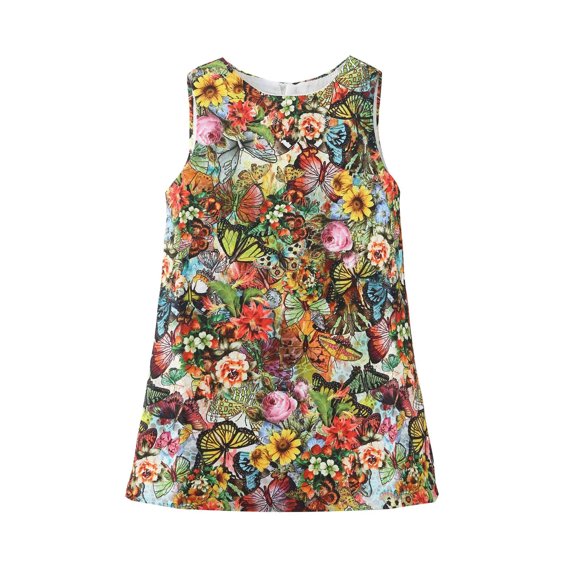 女の子のためのサマードレス,ノースリーブ,プリンセスドレス,ヨーロピアンスタイル,ウェディングウェア