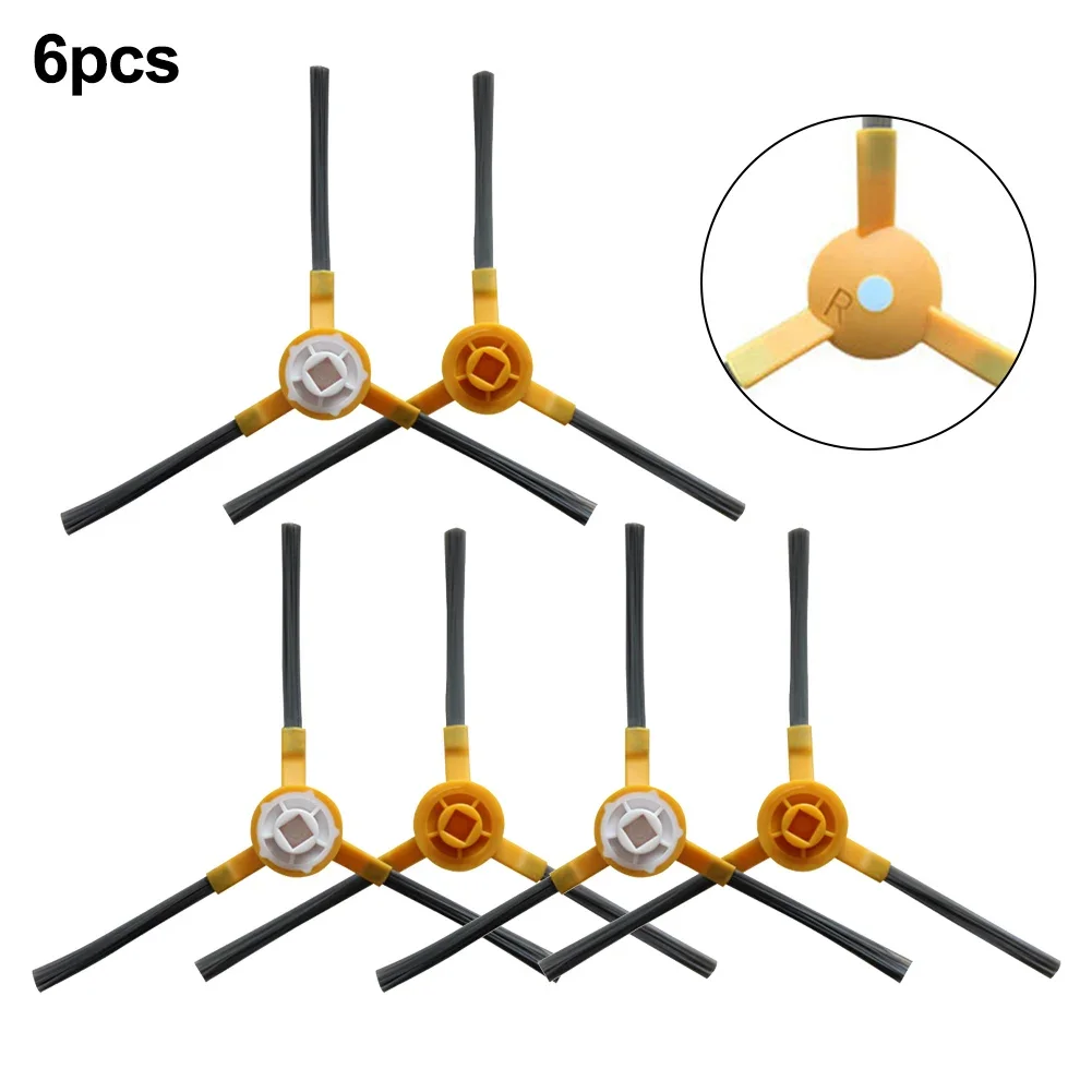 6 szt. Wymiana szczotki bocznej odkurzacza do części do odkurzacza robota Kabum 700/500 Akcesoria