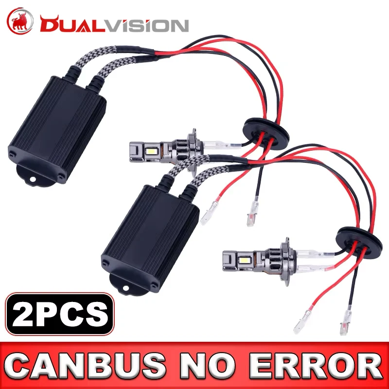 

2PCS Canbus Decoder LED H7 CANBUS No Error Free Canceller External Driver For VW BMW Audi Mercedes Dodge Golf Skoda JEEP Renault